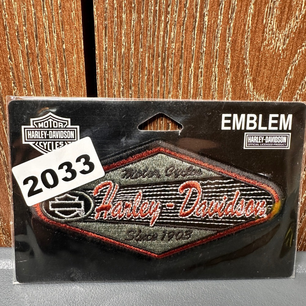 NEW 2007 Harley Davidson 5" Motorcycle 1903 Sew On Embroidered Patch Emblem RARE
